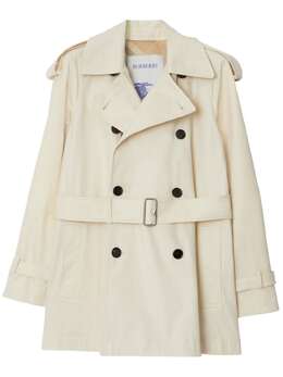 Burberry: Белая куртка 