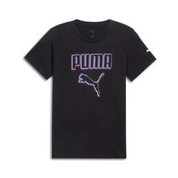 PUMA: Чёрная футболка 