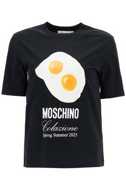 Moschino: Хлопковая футболка 