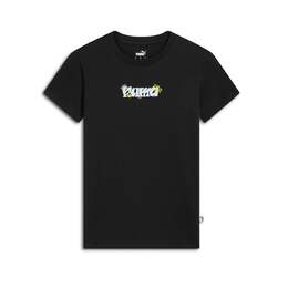 PUMA: Чёрная футболка 