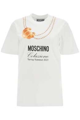 Moschino: Хлопковая футболка 