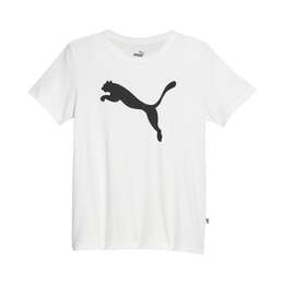 PUMA: Белая футболка  Essentials