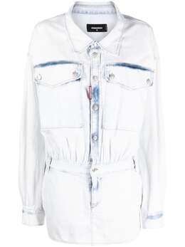 Dsquared2: Прозрачное платье 