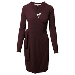 Diane von Furstenberg: Коричневое платье 