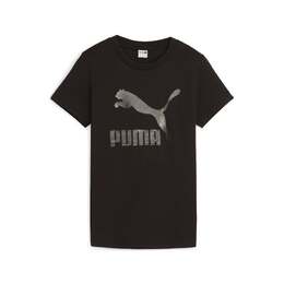 PUMA: Чёрная футболка  Classics