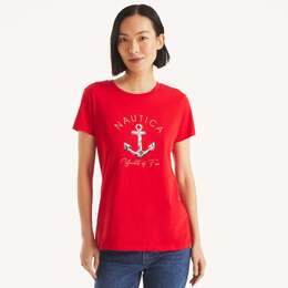 Nautica: Красная футболка 