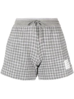 Thom Browne: Серые шорты 