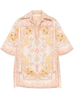 Zimmermann: Бежевое платье 