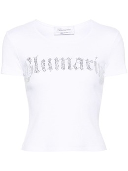 Blumarine: Белая футболка 
