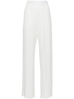 Lanvin: Белые брюки 