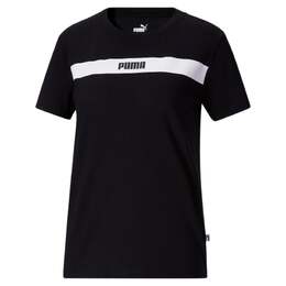 PUMA: Чёрная футболка 