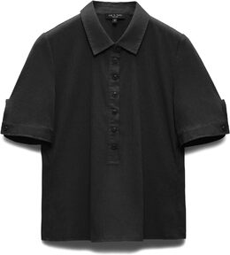 rag & bone: Чёрное поло 