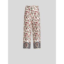 Etro: Белые брюки 
