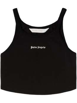 Palm Angels: Чёрный топ 