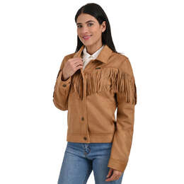 Wrangler: Куртка бахромой 