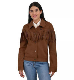 Wrangler: Куртка бахромой 