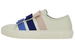 Ferragamo: Белые кроссовки  Vara