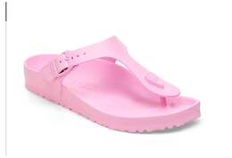 Birkenstock: Розовые сандалии  Gizeh Eva