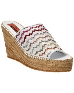Missoni: Белые босоножки 