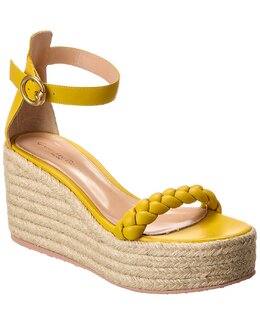 Gianvito Rossi: Жёлтые сандалии 