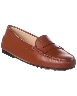 Tod's: Коричневые мокасины 