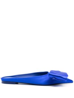 Salvatore Ferragamo: Синие сандалии 