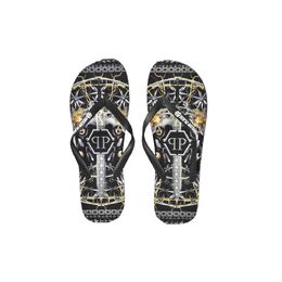 Philipp Plein: Многоцветные шлёпанцы 