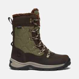 Timberland: Тёмные ботинки 