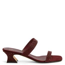 Giuseppe Zanotti: Бордовые сандалии 