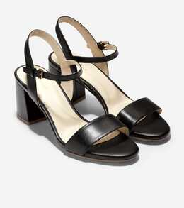 Cole Haan: Чёрные босоножки 