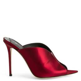 Giuseppe Zanotti: Бордовые сандалии 