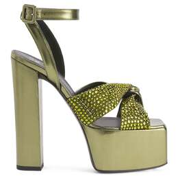 Giuseppe Zanotti: Зелёные сандалии 