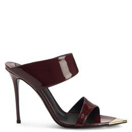 Giuseppe Zanotti: Бордовые сандалии 