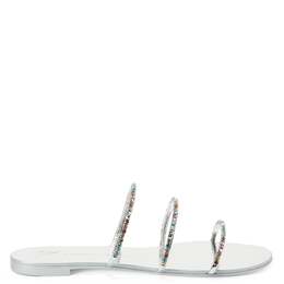 Giuseppe Zanotti: Серебристые сандалии 