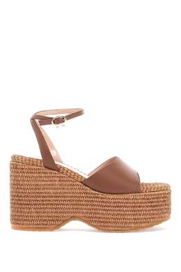 Gianvito Rossi: Коричневые сандалии 