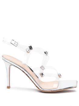 Gianvito Rossi: Серые сандалии 