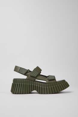Camper: Зелёные сандалии 