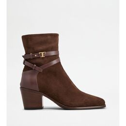 Tod's: Коричневые ботинки 