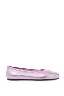 Marni: Розовые балетки 