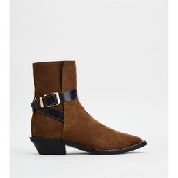 Tod's: Коричневые ботинки 