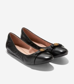 Cole Haan: Чёрные балетки 