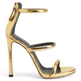 Giuseppe Zanotti: Золотые сандалии 