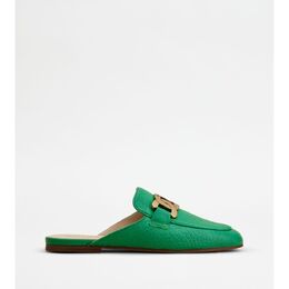 Tod's: Зелёные сабо 