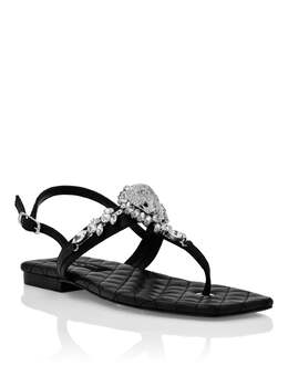 Philipp Plein: Чёрные сандалии 