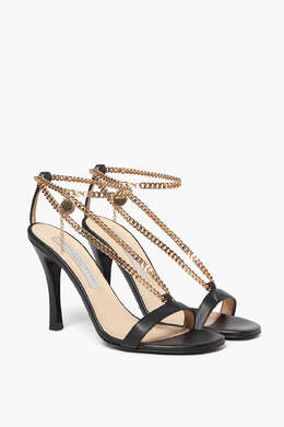 Stella McCartney: Чёрные сандалии 