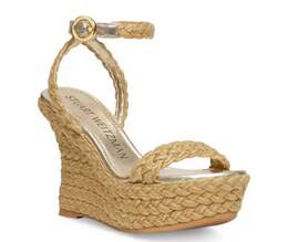 Stuart Weitzman: Золотые мокасины 