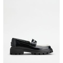 Tod's: Чёрные лоферы 