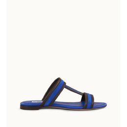Tod's: Синие сандалии 