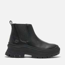Timberland: Чёрные ботинки 