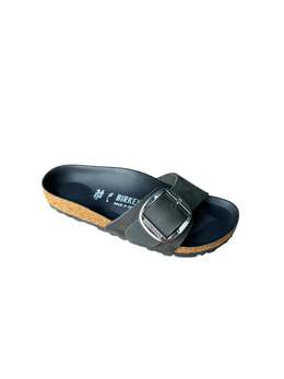 Birkenstock: Чёрные сандалии  Madrid